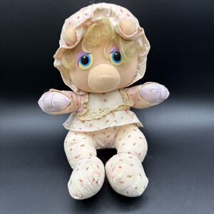 VTG 1984 Miss Piggy 9” Hasbro Softies Plush Pampers Muppet Babies Stuffed Doll